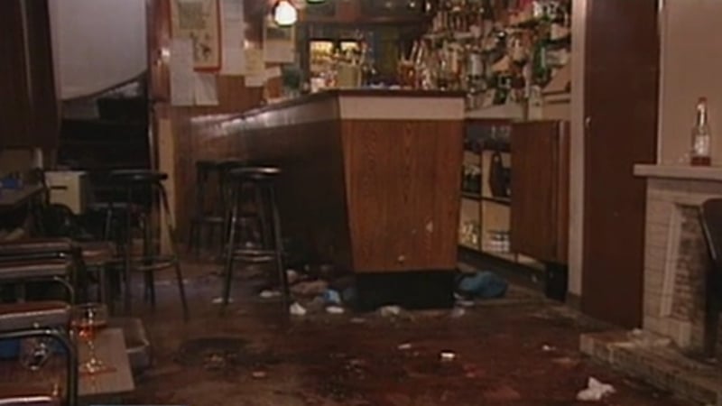 Six men were shot as they watched a World Cup match at the Heights Bar in 1994