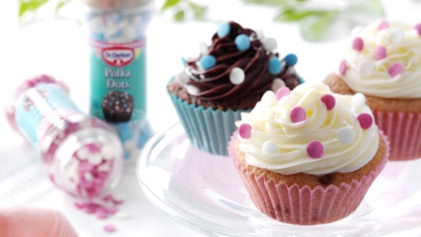 Easy Swirl Cupcakes