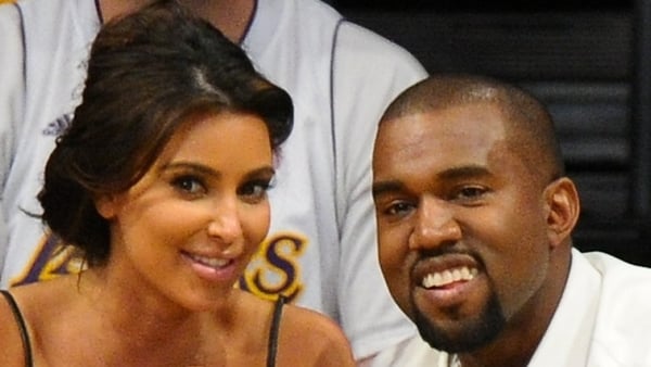 Kim Kardashian and Kanye West