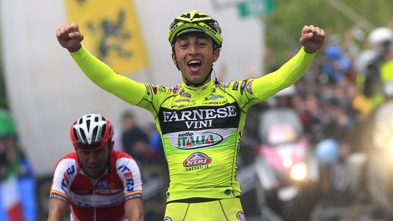 Matteo Rabottini won the 15th stage of the Giro