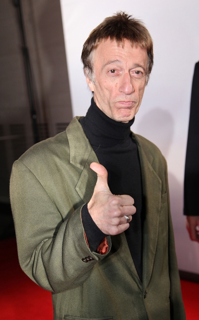 Robin attending an awards ceremony in Germay in 2010