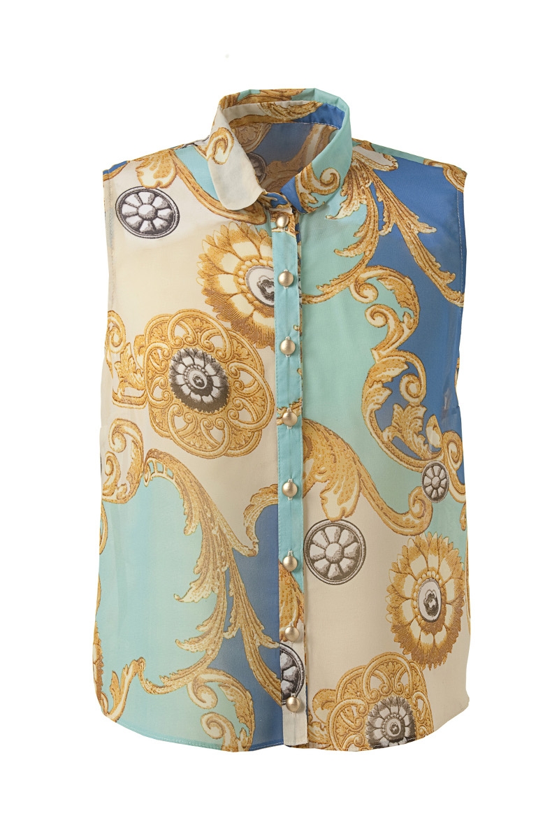 Scarf-print shirt from Penneys, €11