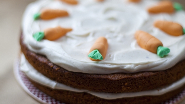 Carrot and Cardamom Cake with Cinnamon Cream Chees
