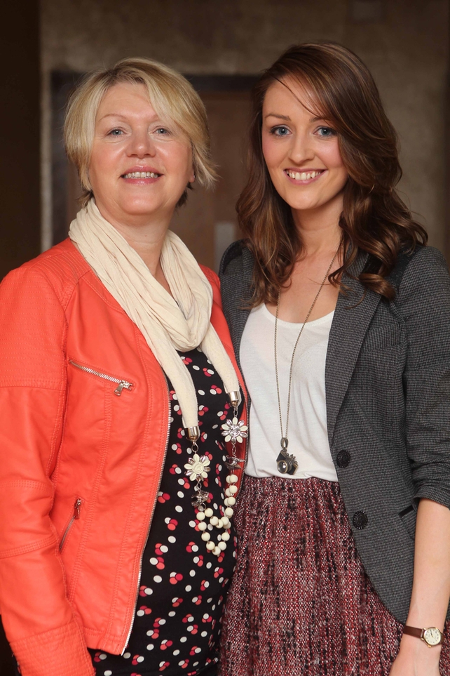 Mary Burke and Natalie Burke