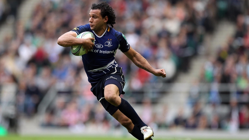 Isa Nacewa in action for Leinster