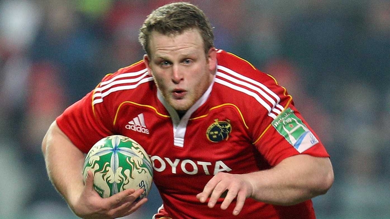 Darragh Hurley - 36 caps for Munster