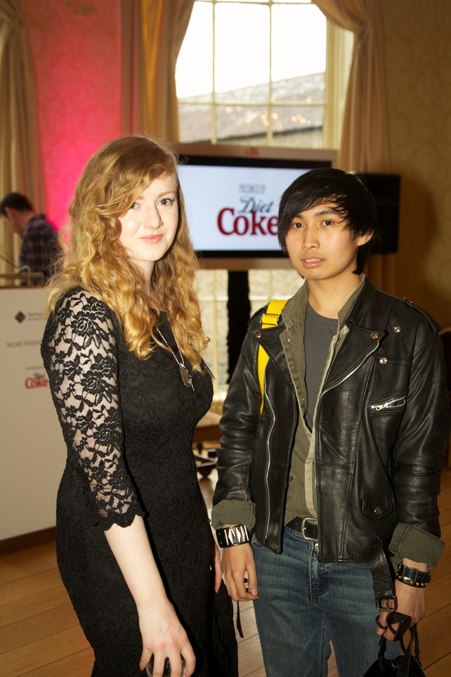 Francis Luna and friend