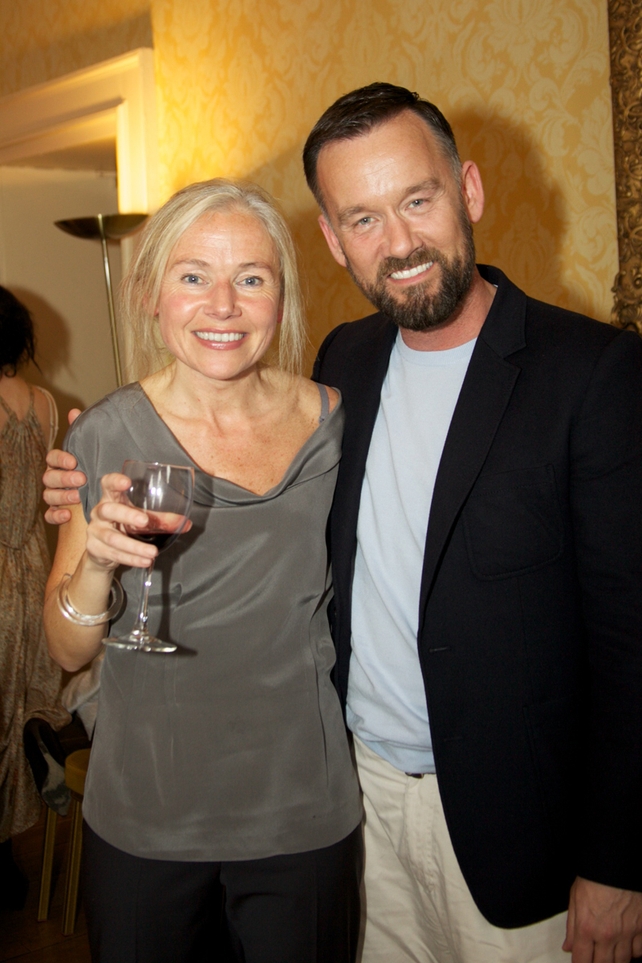 Linda Byrne and Brendan Courtney