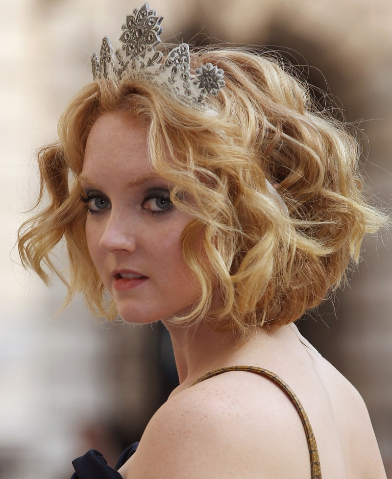 Lily Cole was the guest of Dame Vivienne Westwood