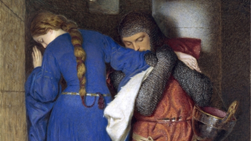 The painting by Frederic William Burton was the winner