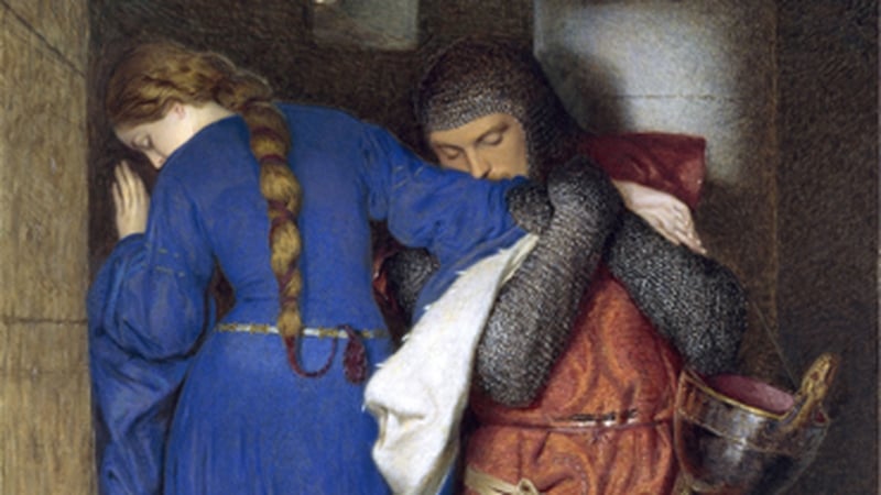 The painting by Frederic William Burton was the winner