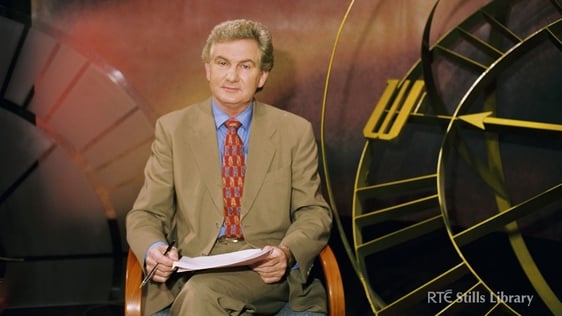 Michael Ryan on the set of 'Nationwide'