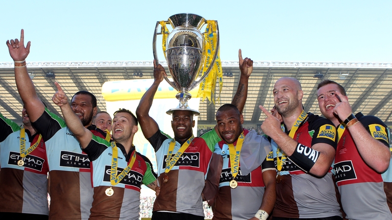 Harlequins finally won an Aviva Premiership title