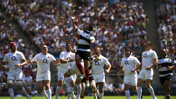 England beat the Barbarians 57-26