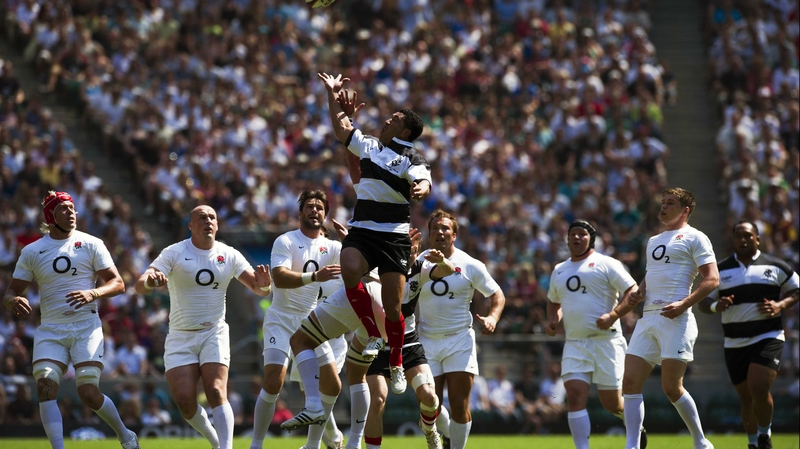 England beat the Barbarians 57-26