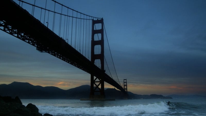 The Golden Gate bridge now attracts some 10 million visitors each year