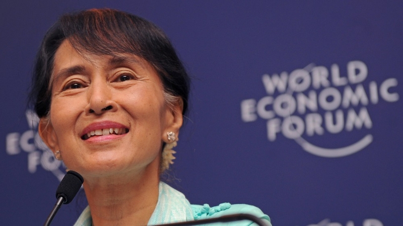 Aung San Suu Kyi said Burma and China had been 'good neighbours' for many years