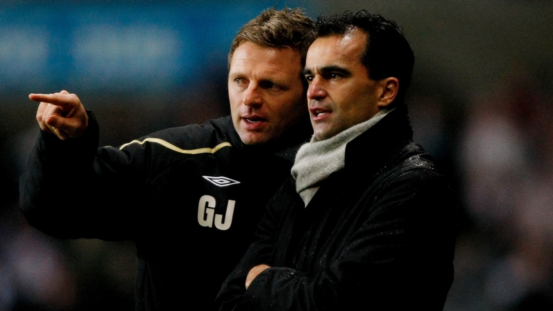 Graeme Jones and Roberto Martinez have worked together for the last five years