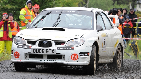 Colm Murphy's Group N Subaru