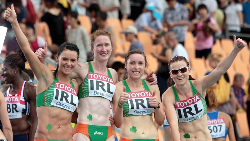 Marian Heffernan, Michelle Carey, Joanne Cuddihy and Claire Bergin
