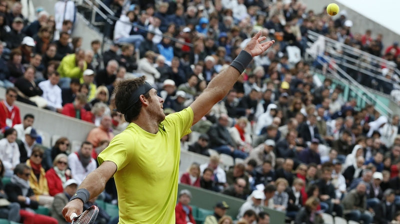 Juan Martin del Potro now faces Roger Federer