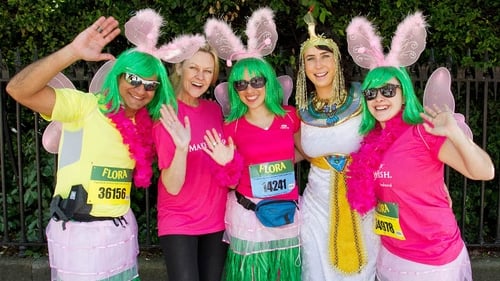 Make A Wish Ireland had over 500 participants at the Flora Womens Mini Marathon, Dublin. Pic Credit: Paul Sherwood