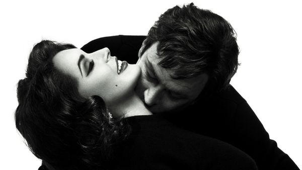 Lohan and Grant Bowler