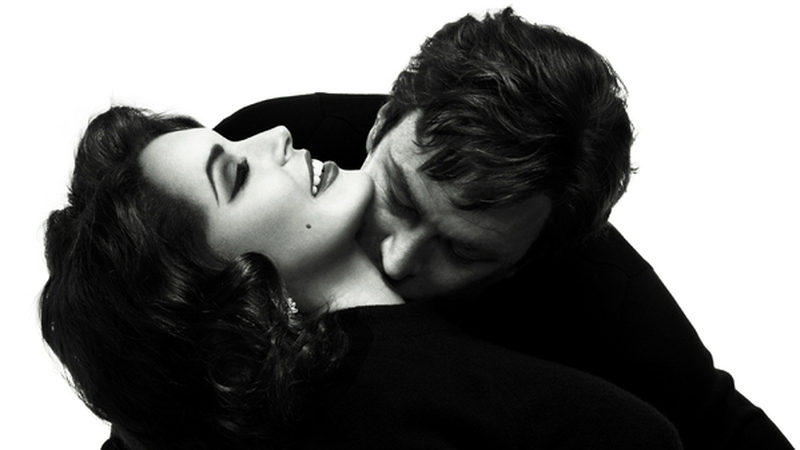 Lohan and Grant Bowler