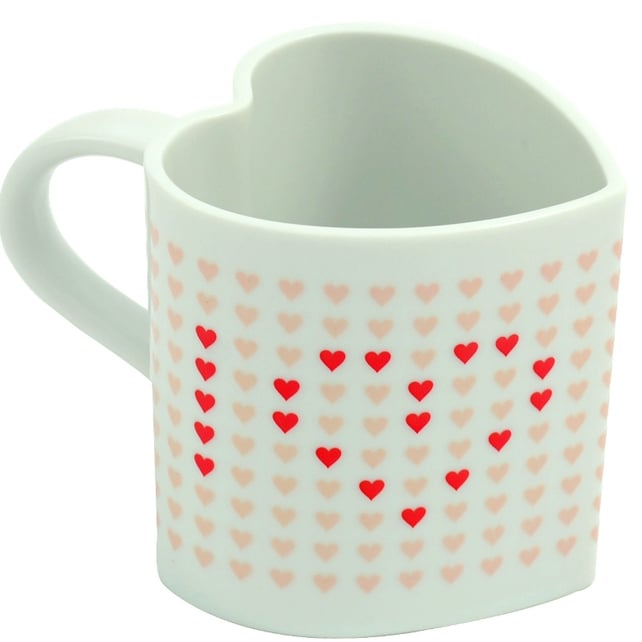Heat Changing Love Mug; €11from prezzybox.com