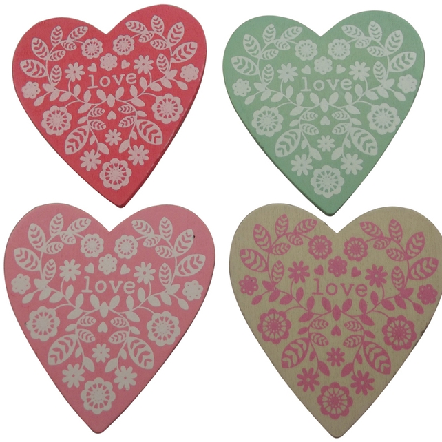 Gisela Graham Fret Love Heart Coasters; €6 from Gifts From Handpicked