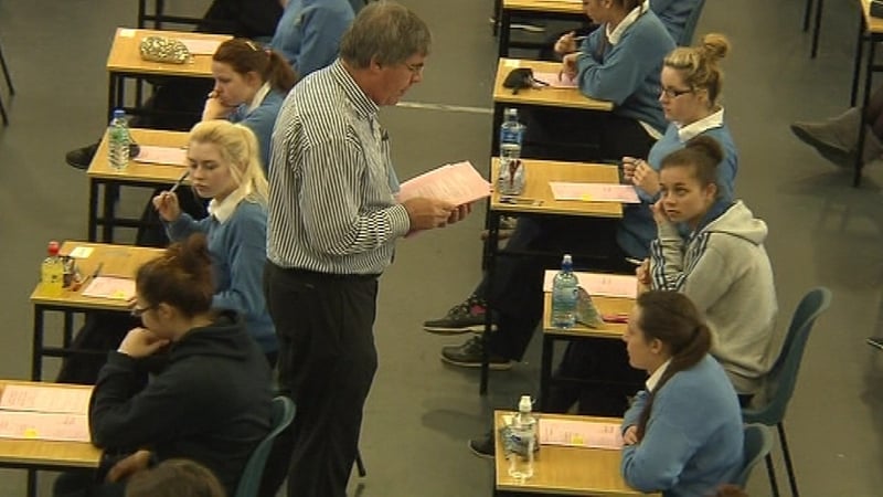 Students sat Maths and Irish today