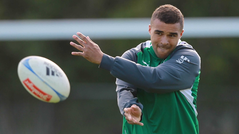 Munster wing Simon Zebo earns his first cap