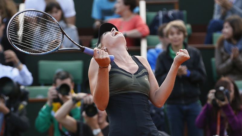Maria Sharapova will top the world rankings when the updated WTA list is published on Monday