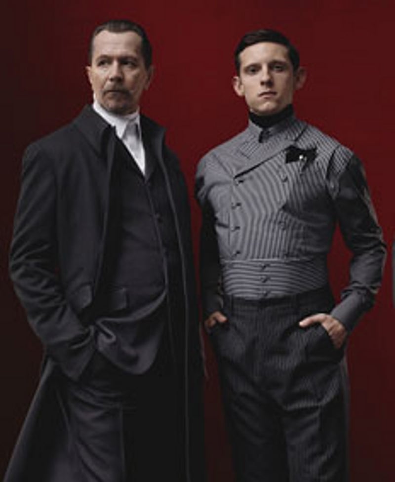 Gary Oldman and Jamie Bell were chosen by Prada as they are "influential icons of fashion"