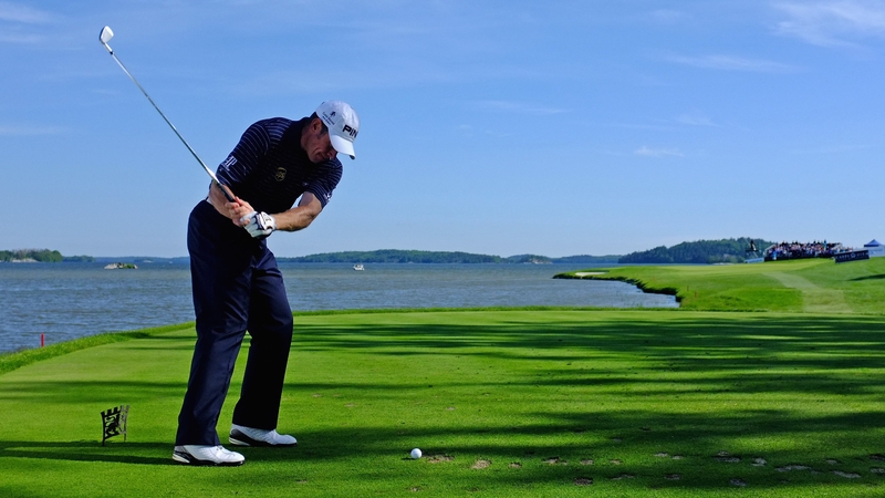 Lee Westwood is three clear in Stockholm