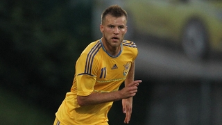 Andriy Yarmolenko starts for Ukraine