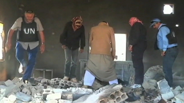 Civilians have been caught up in the conflict in Syria