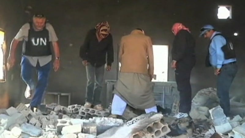 Civilians have been caught up in the conflict in Syria