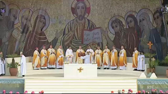 Mass at the opening ceremony of the 2012 International Eucharistic Congress in the RDS, Dublin