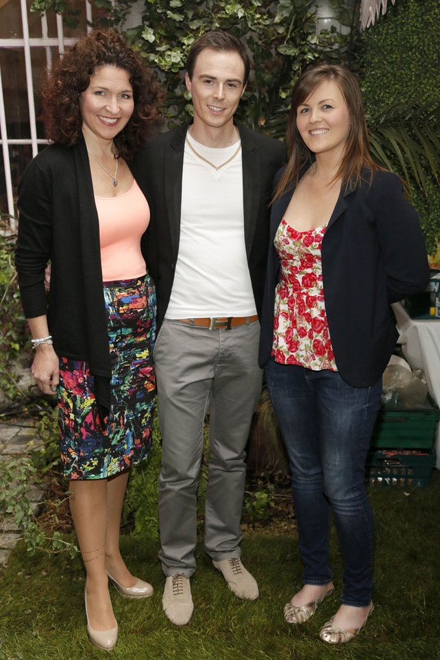 Tara Fay, Colin Fagan and Mary Clifford