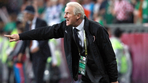 Giovanni Trapattoni was particularly aggrieved at the decision to allow Croatia’s second goal