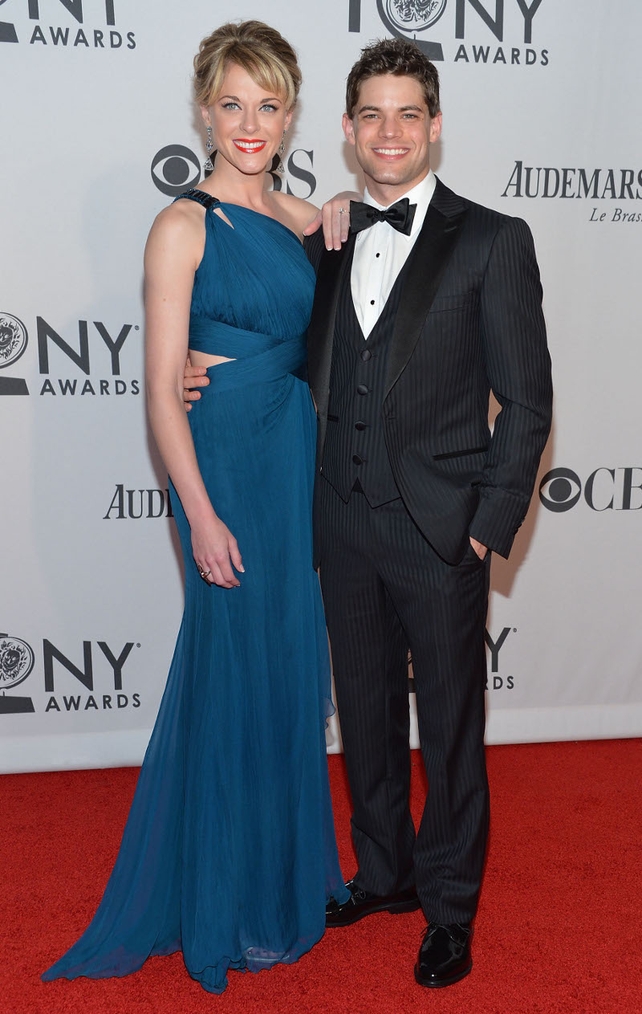 Jeremy Jordan and Ashley Spencer
