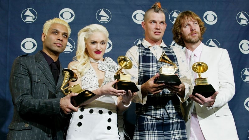 Tony, Gwen, Adrien and Tom, of No Doubt