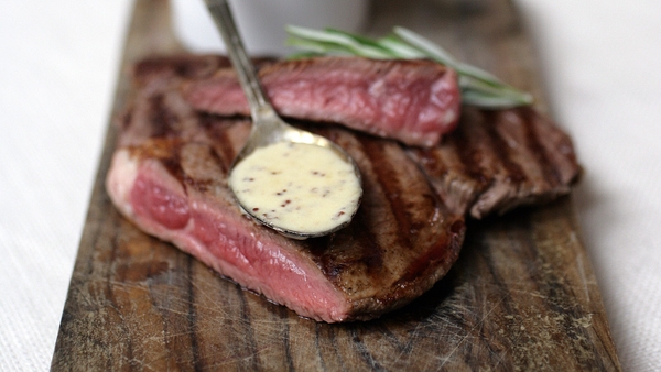 Norman's Sizzling Steak With Creamy Mustard Sauce