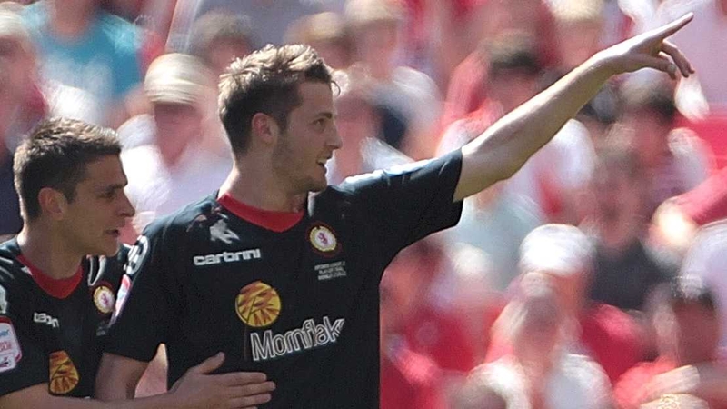 Nick Powell is swapping his Crewe colours for the red of United