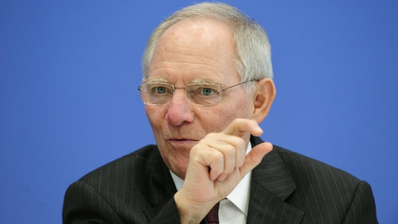 German Finance Minister Wolfgang Schaeuble says promises should be not made if they can't be kept