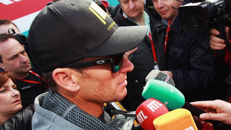 Lance Armstrong denies any wrong-doing