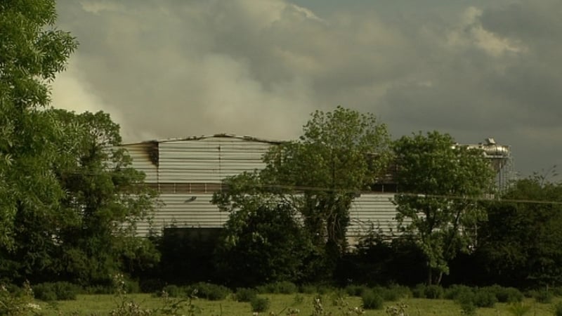 The company said the fire will have no impact on services or employment