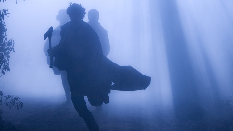 The vampires are despatched like zombies