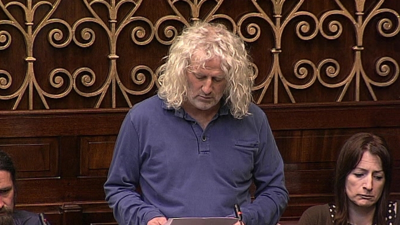 Mick Wallace said it had never been his intention that the tax would not ultimately be paid
